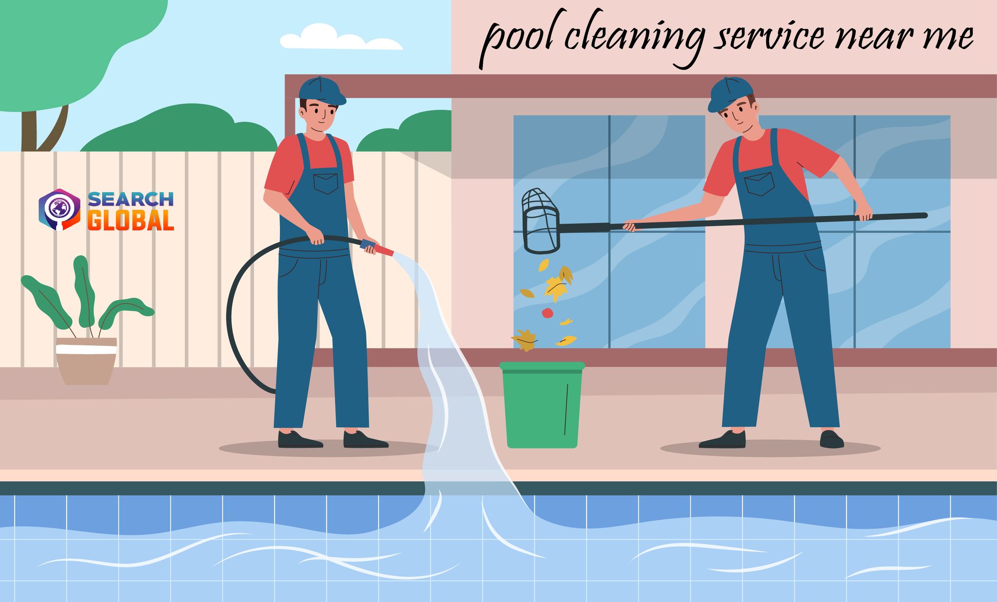 Pool cleaning service near me